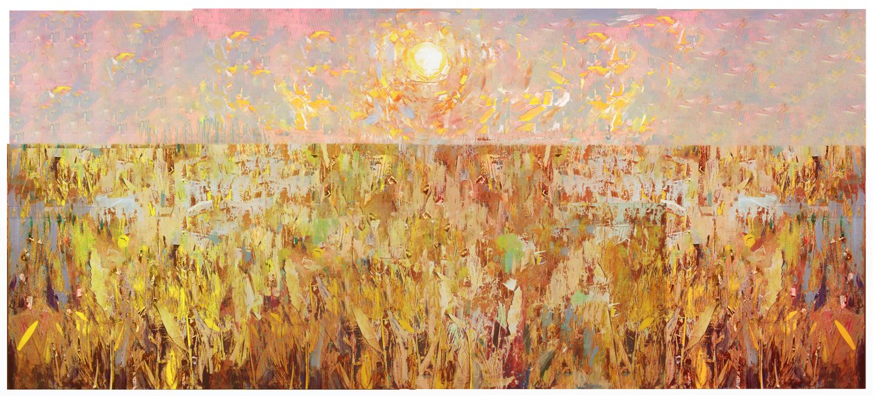 Cornfield Collage, 2017 av David McConochie