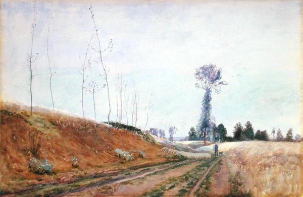 Veikantbeite i Picardie, ca. 1887 (gouache på papir) av David Murray