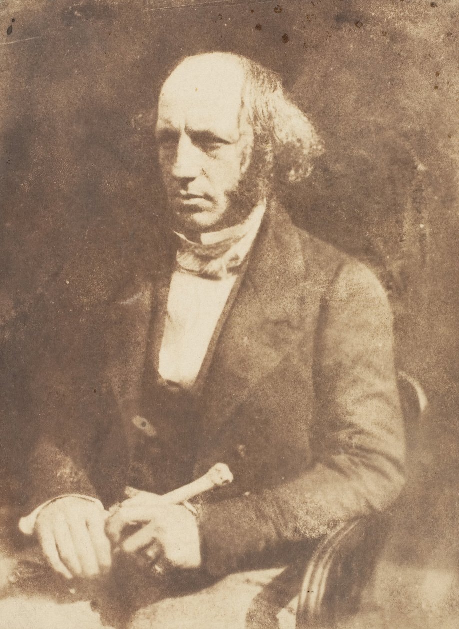 Campbell av Monzie, 1843-47. Skapere: David Octavius Hill, Robert Adamson, Hill & Adamson. av Hill and Adamson