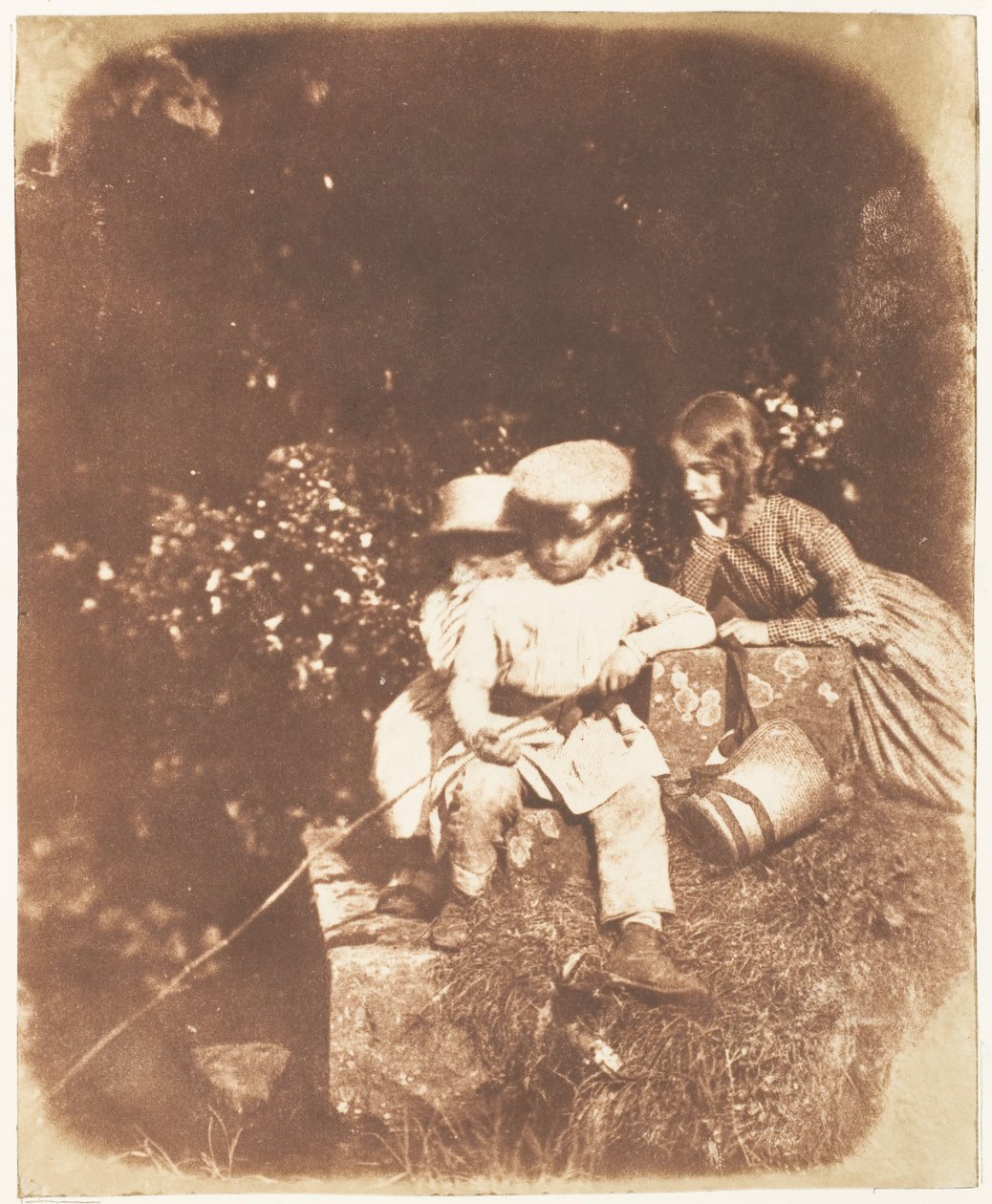 Finlay-barn, 1843-47. Skapere: David Octavius Hill, Robert Adamson, Hill & Adamson. av Hill and Adamson