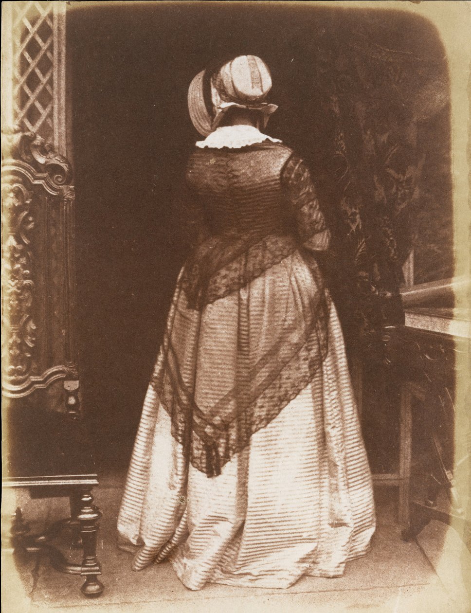Lady Ruthven, ca. 1845. Skapere: David Octavius Hill, Robert Adamson, Hill & Adamson. av Hill and Adamson