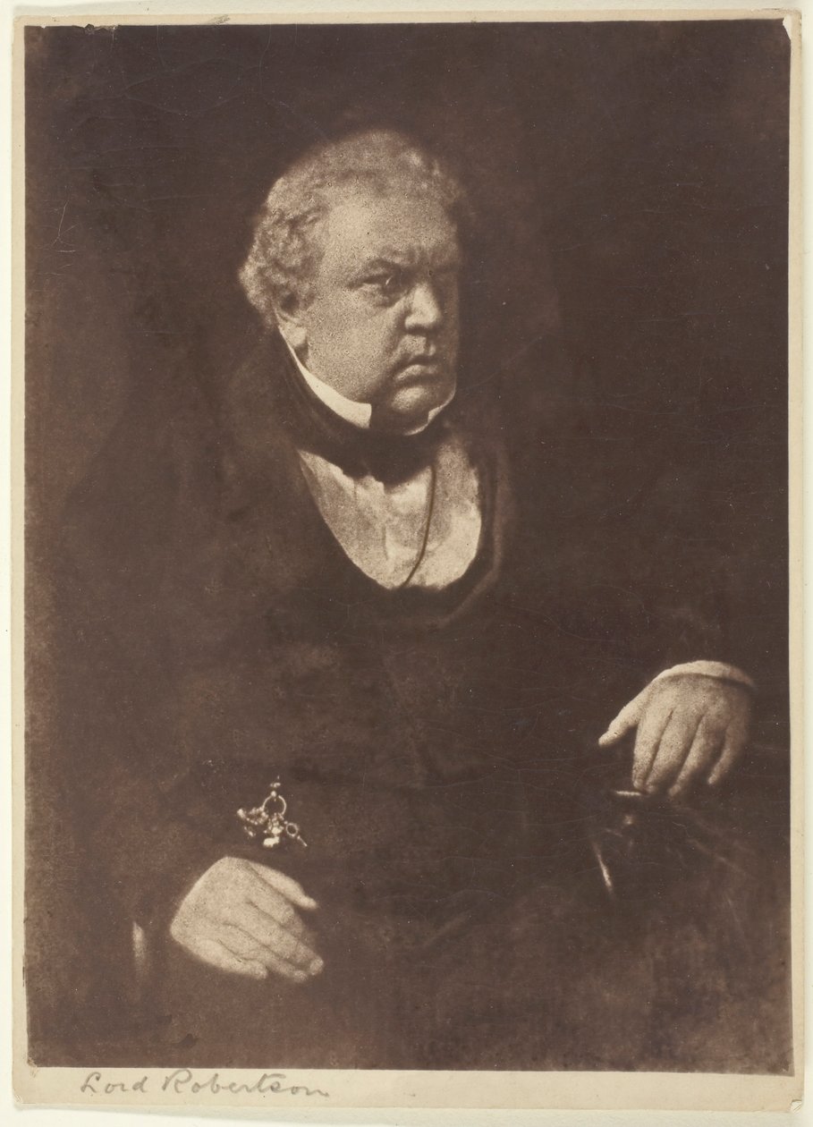 Lord Robertson, 184346, trykt 18901900. Skapere: David Octavius Hill, Robert Adamson, Hill & Adamson. av Hill and Adamson