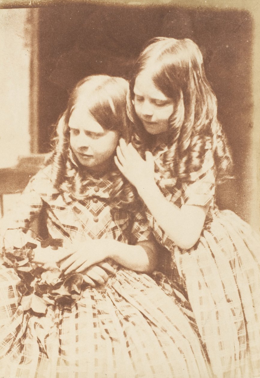 Frøken Grierson, 1843-47. Skapere: David Octavius Hill, Robert Adamson, Hill & Adamson. av Hill and Adamson