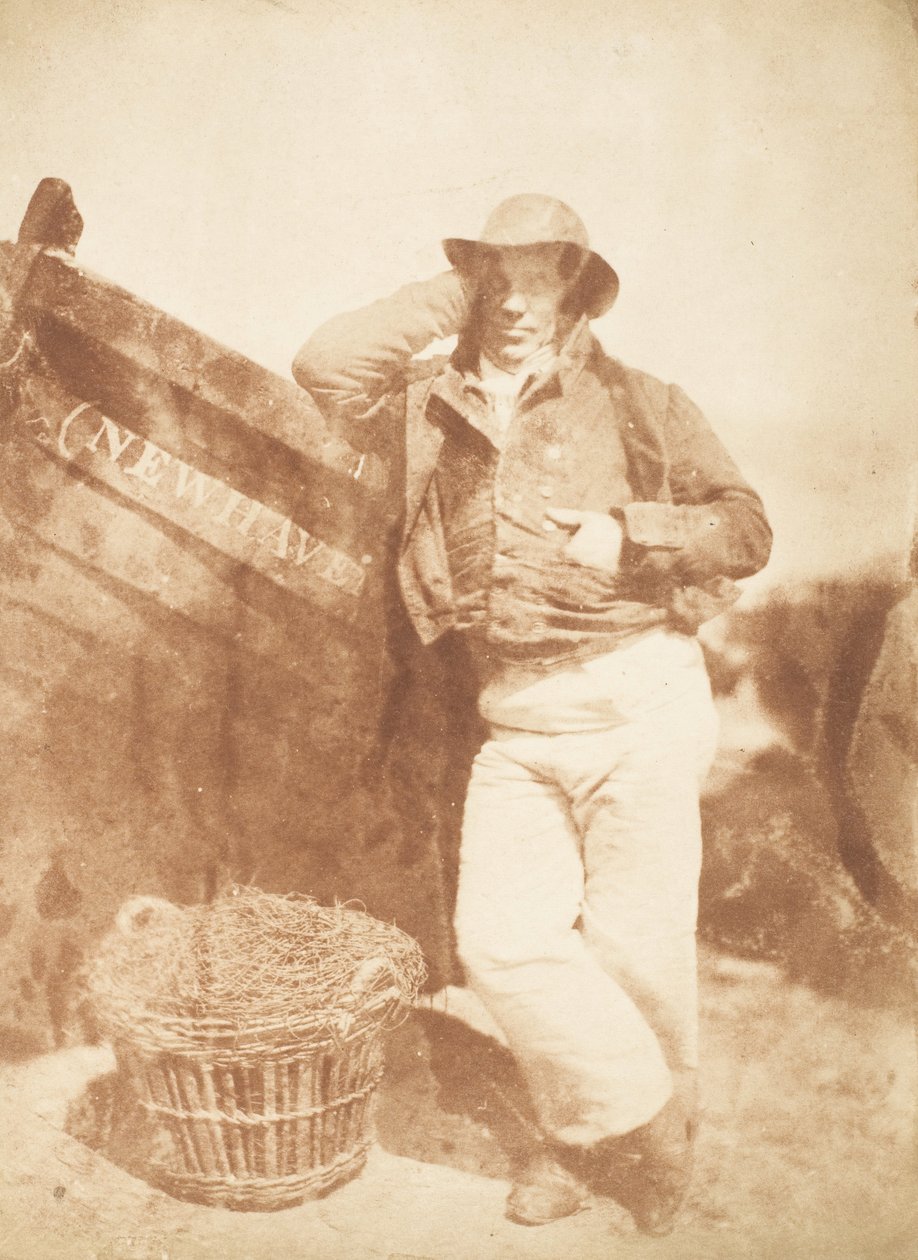 Newhaven Fisherman, 1843-47. Skapere: David Octavius Hill, Robert Adamson, Hill & Adamson. av Hill and Adamson