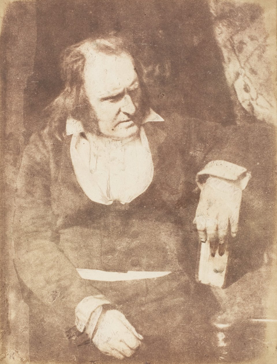 Prof. John Wilson, 1843-47. Skapere: David Octavius Hill, Robert Adamson, Hill & Adamson. av Hill and Adamson