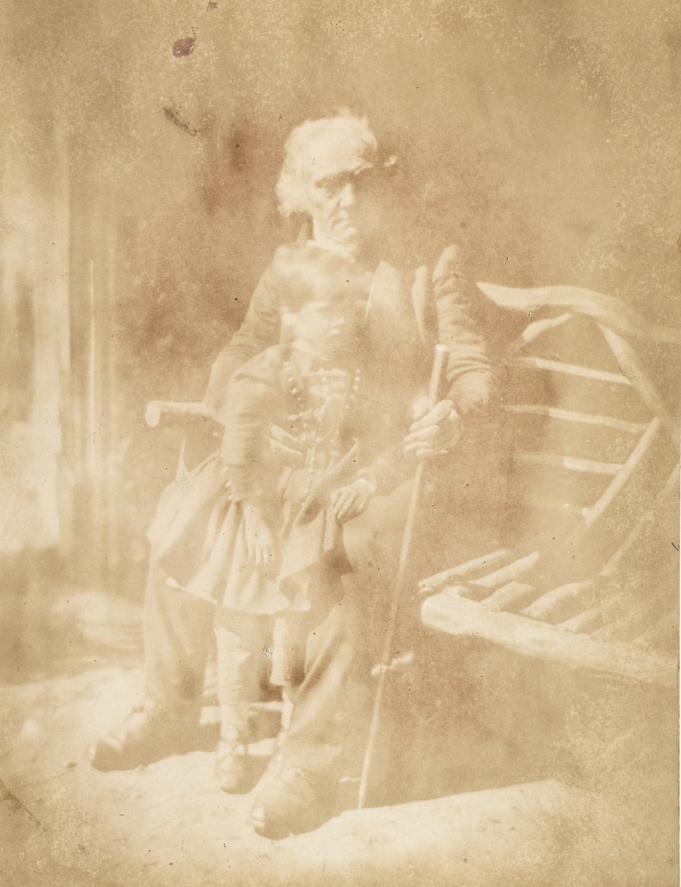 Prest dr. Thomas Chalmers og Thomas Chalmers Hanna, 1843-47. Skapere: David Octavius Hill, Robert Adamson, Hill & Adamson. av Hill and Adamson