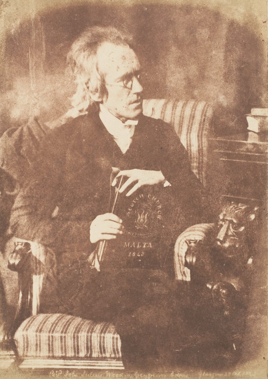 Rev. John Julius Wood, 1843-47. Skapere: David Octavius Hill, Robert Adamson, Hill & Adamson. av Hill and Adamson
