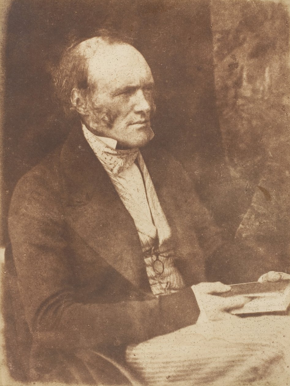 Sir Charles Lyell - geolog, 1843-47. Skapere: David Octavius Hill, Robert Adamson, Hill & Adamson. av Hill and Adamson