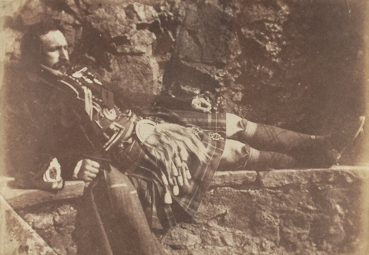 Sobieski Stuart, 1843-47. Skapere: David Octavius Hill, Robert Adamson, Hill & Adamson. av Hill and Adamson