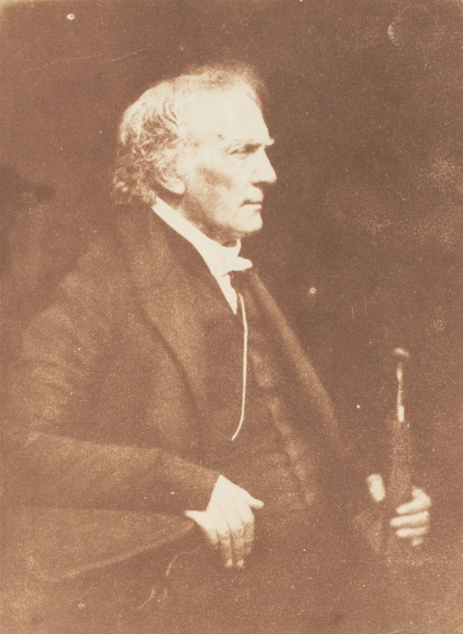 Thomas Chalmers, 1843-47. Skapere: David Octavius Hill, Robert Adamson, Hill & Adamson. av Hill and Adamson