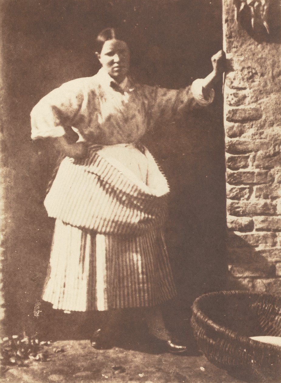A Newhaven Fisherwoman, 1844. Skapere: David Octavius Hill, Robert Adamson. av David Octavius Hill, Robert Adamson