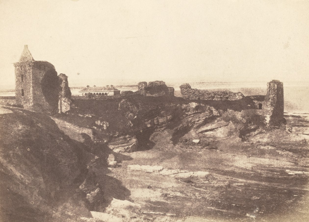 The Castle, St Andrews, 1843-1847. Skapere: David Octavius Hill, Robert Adamson. av David Octavius Hill, Robert Adamson