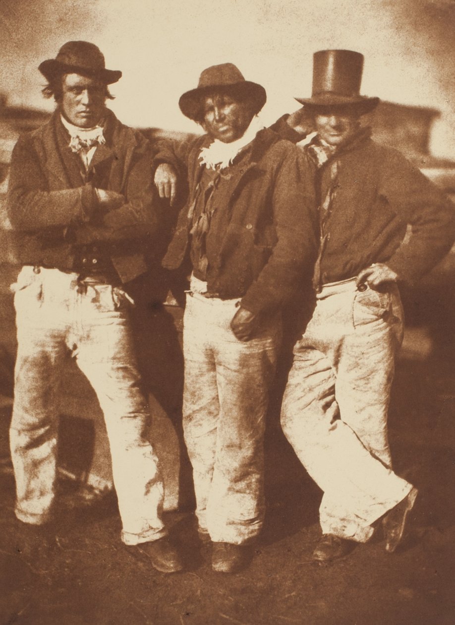 Alexander Rutherford, William Ramsay og John Liston, Newhaven av David Octavius Hill