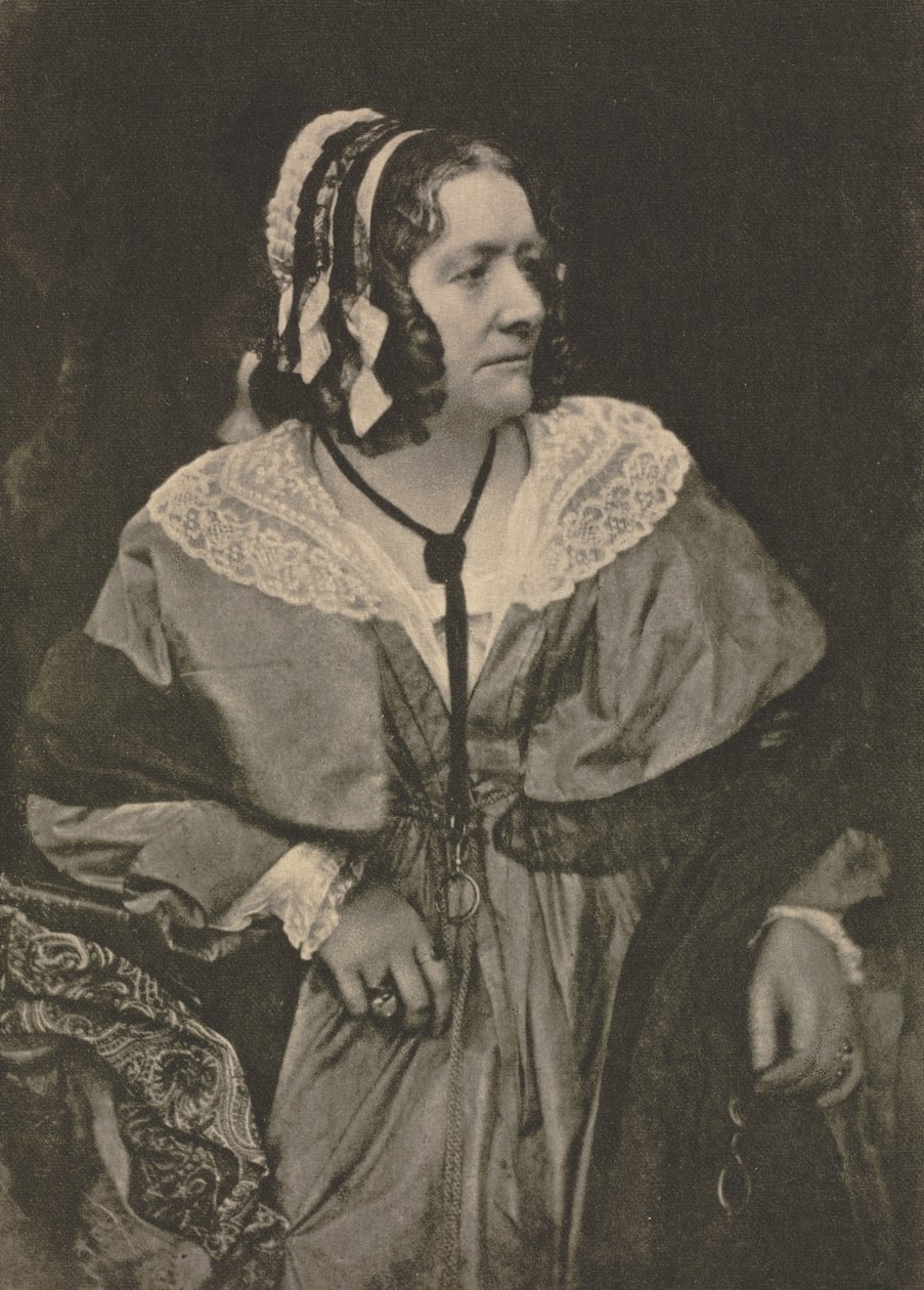 Kameraarbeid: Mrs. Anna Brownell Jameson av David Octavius Hill