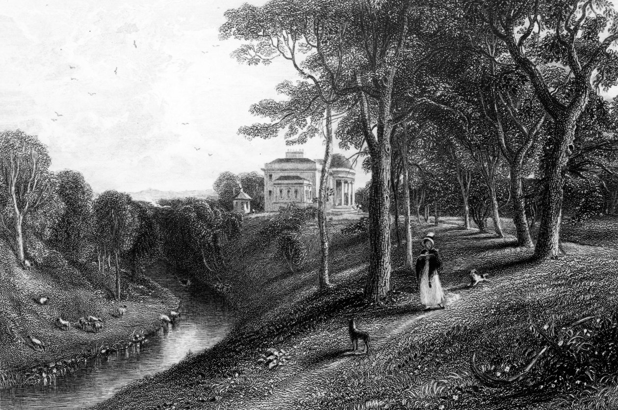 Coilsfield, gravert av J. Giles, illustrasjon fra 