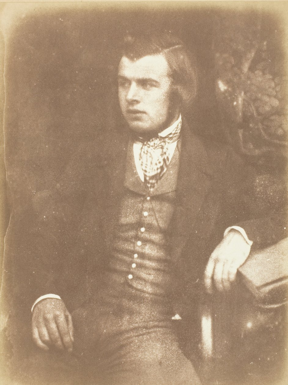 Mr. Brodie, RSA, 25. august 1845, billedhugger, bodde i Cornwell St., 1845. av David Octavius Hill