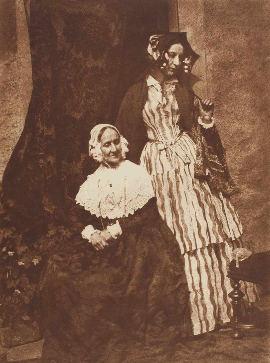 Fru Anne Rigby og Lady Elizabeth Eastlake av David Octavius Hill