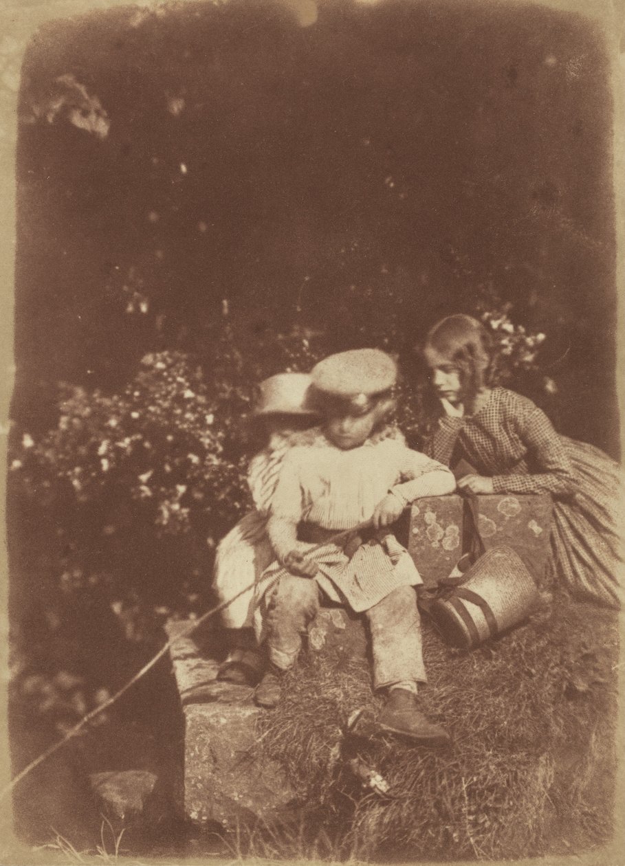 Ved Minnow Pool av David Octavius Hill and Robert Adamson