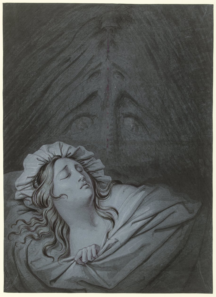Visjonen til Beatrice Cenci av David Pièrre Giottino Humbert de Superville