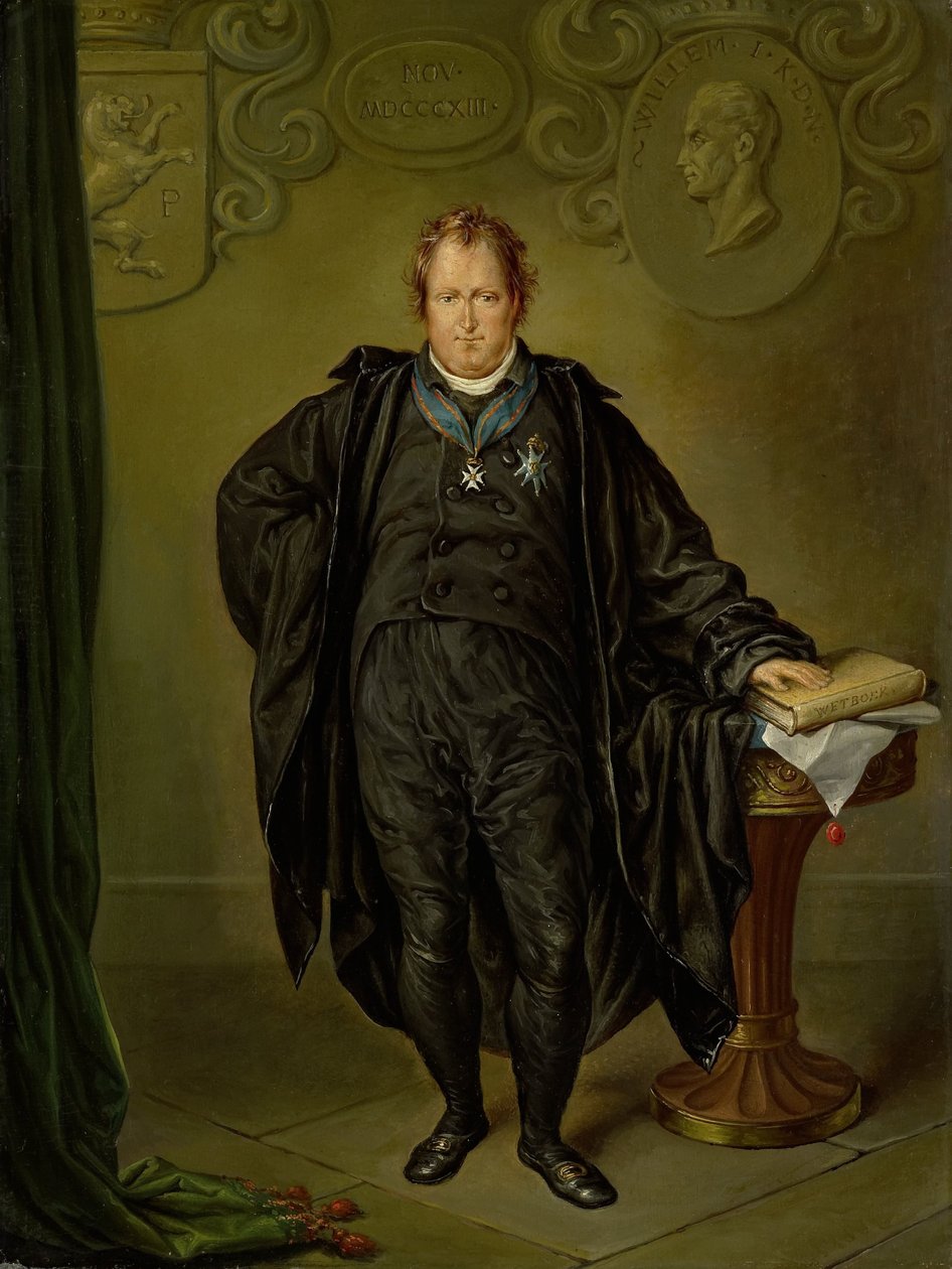 Johan Melchior Kemper (1776-1824), jurist og statsmann av David Pièrre Giottino Humbert de Superville