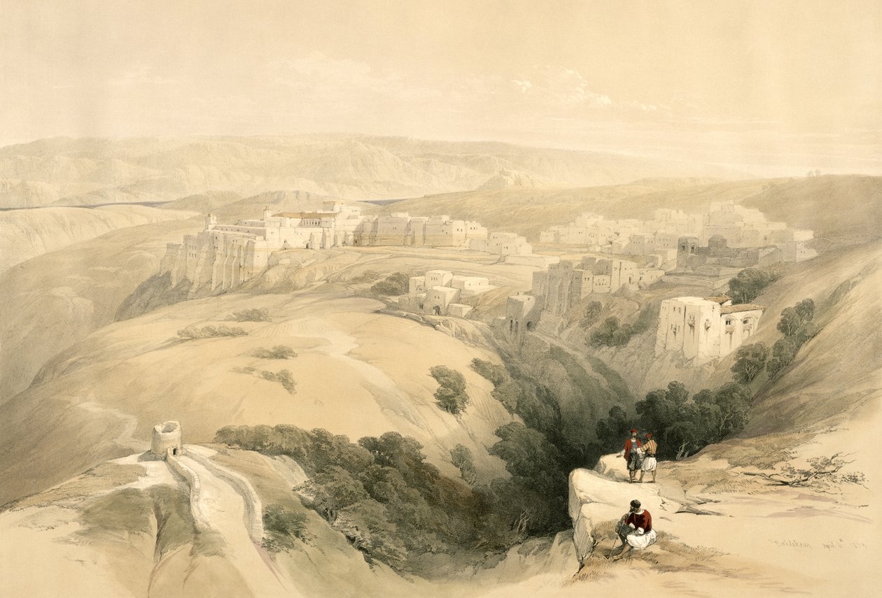 Betlehem, 6. april 1839, plate 85 fra bind II av 