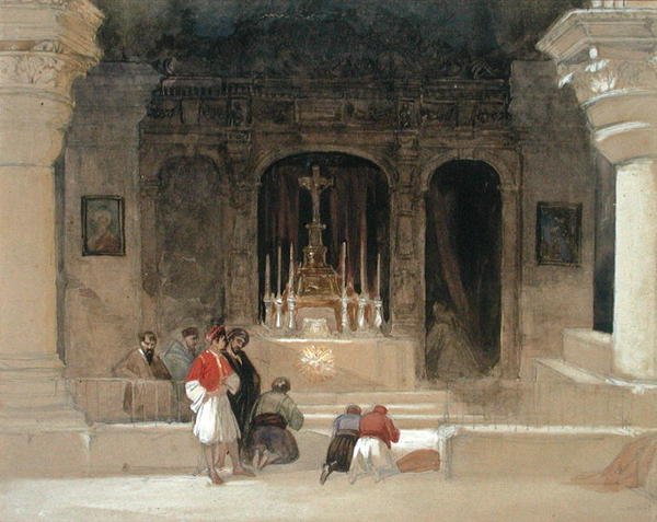 St. Helenas kapell, Den hellige grav, Jerusalem, fra 