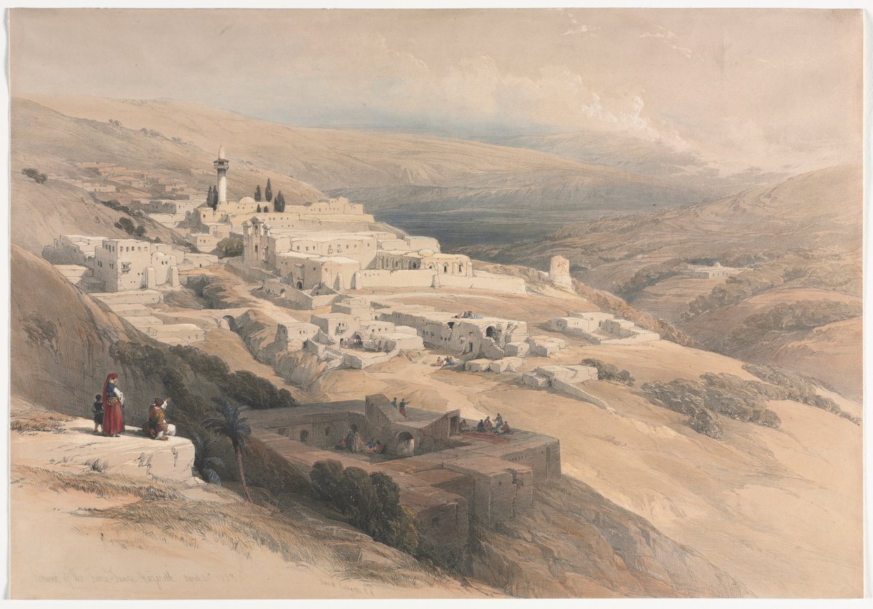 Terra-Santa-klosteret, Nasaret av David Roberts