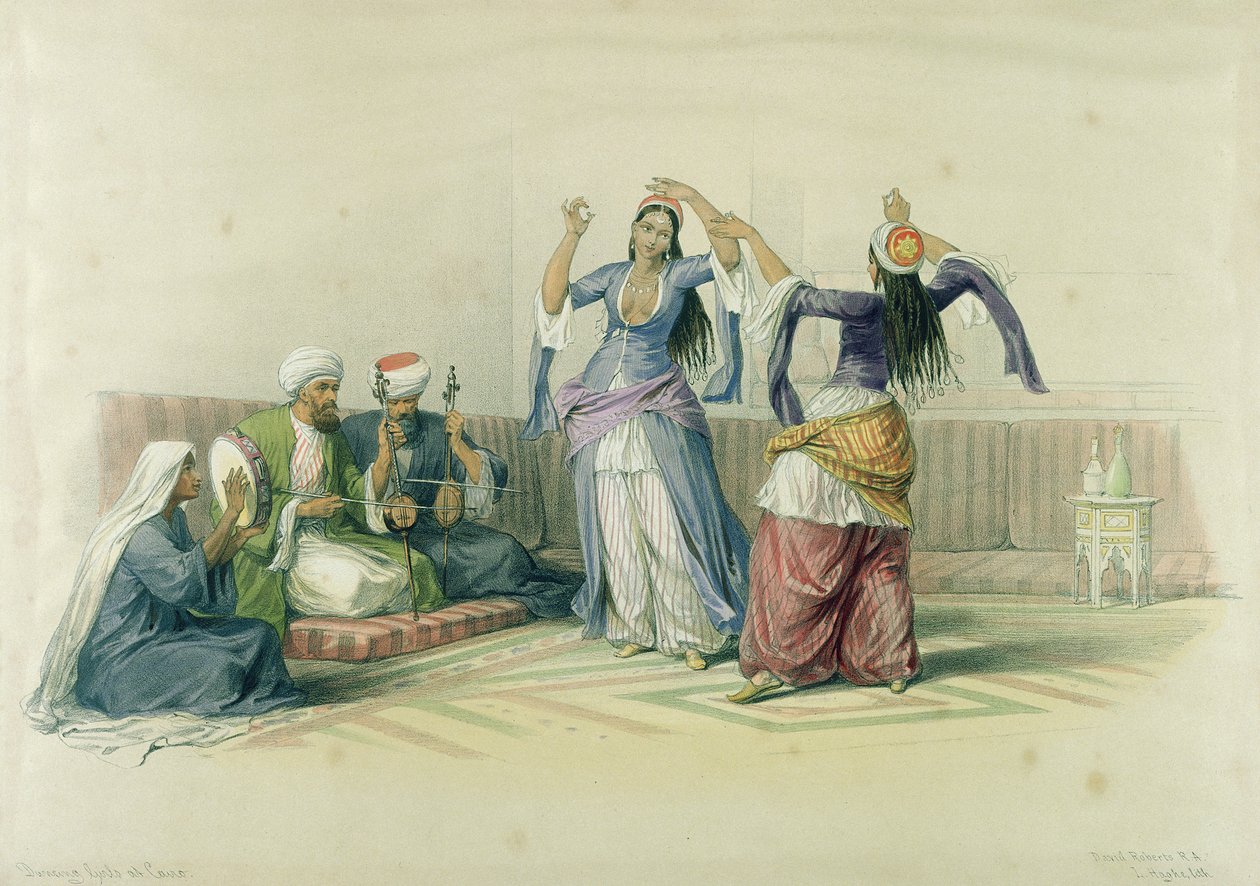 Dancing Girls at Cairo, fra 