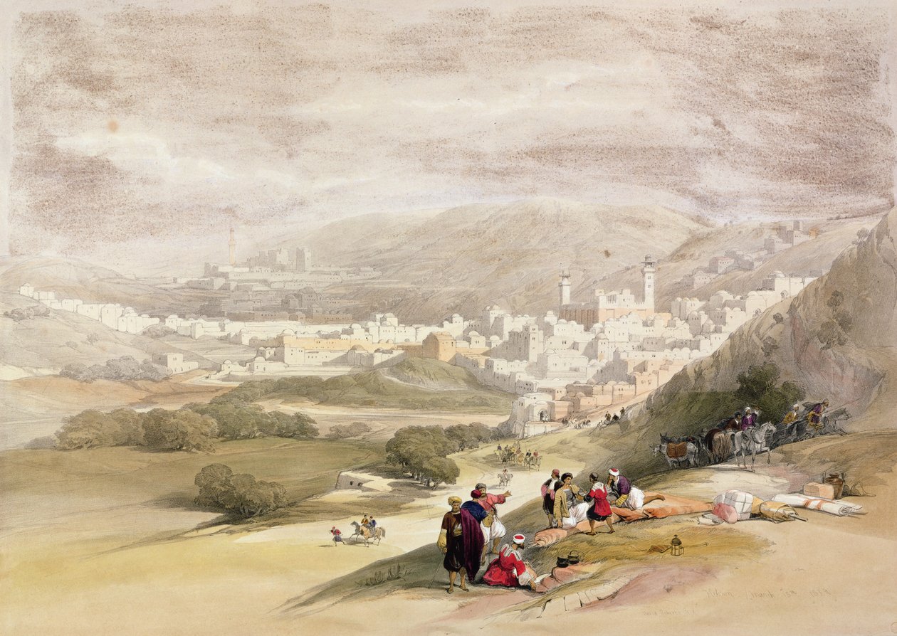 Hebron, 18. mars 1839 fra bind II av 