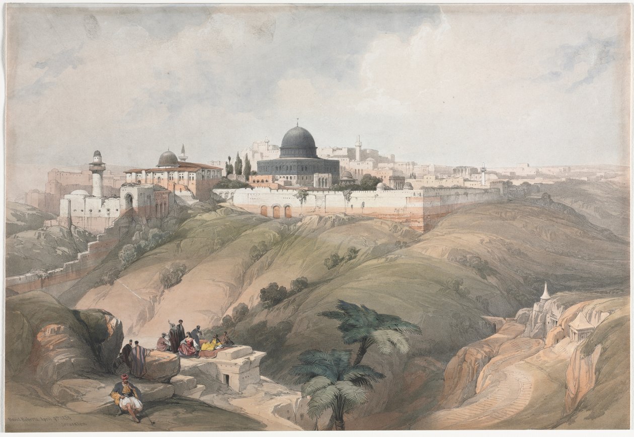 Jerusalem av David Roberts