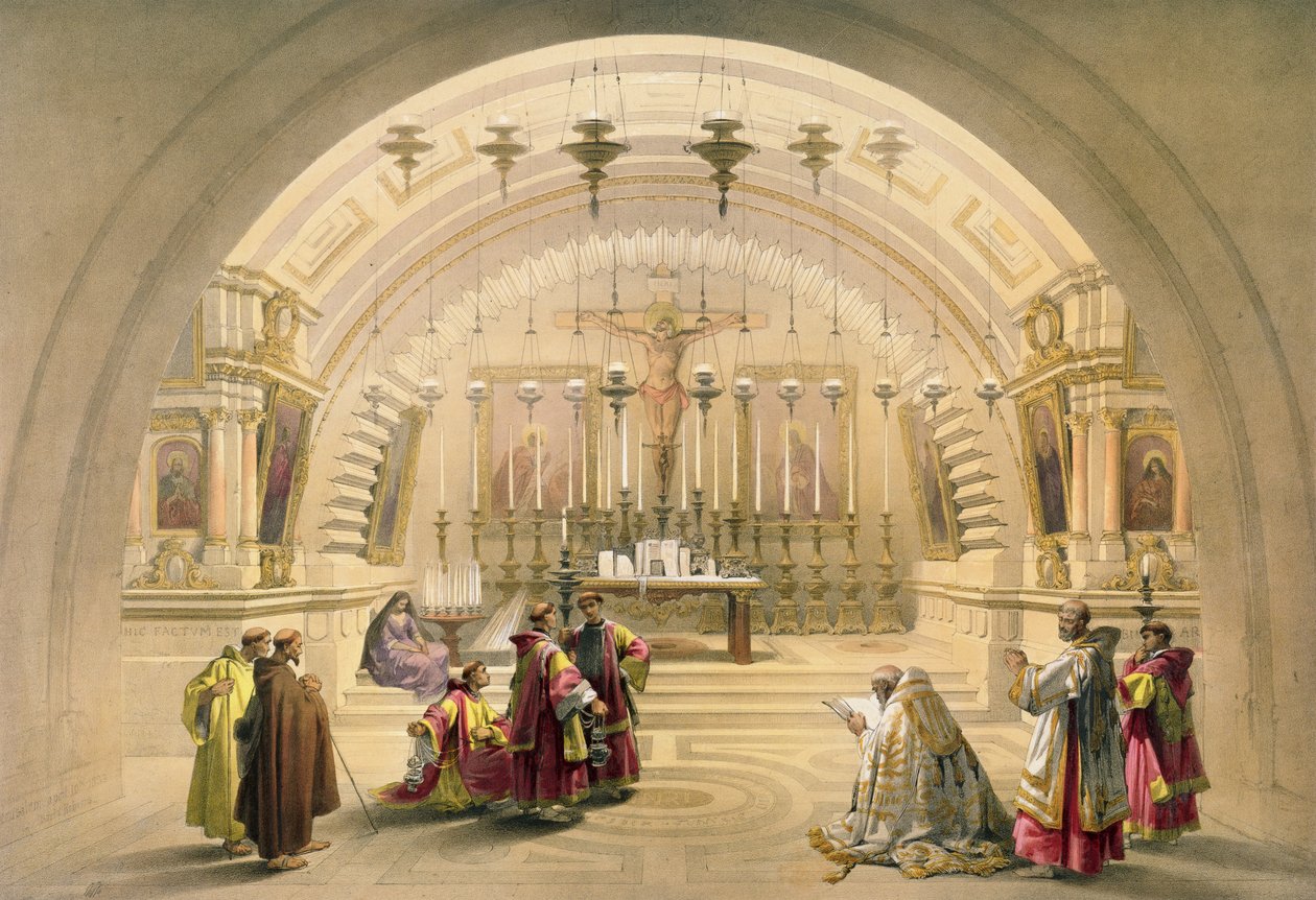Jerusalem, 10. april 1839, plate 26 fra bind I av 