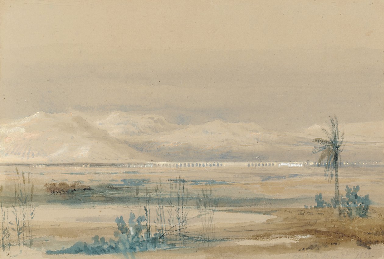 Malaga, 7. mars 1833 av David Roberts