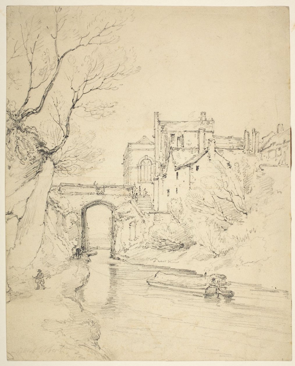 North Gate, Chester av David Roberts