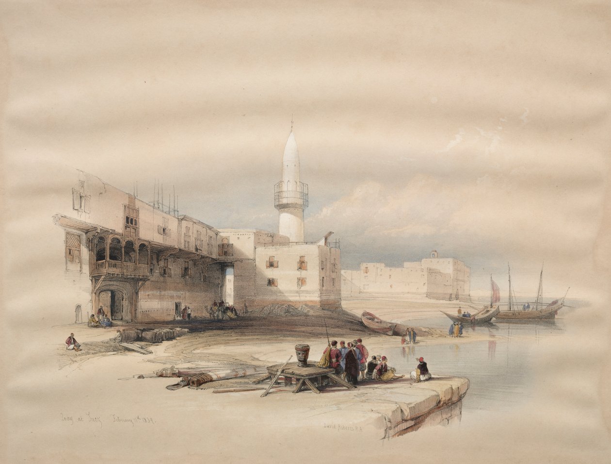 Kai ved Suez av David Roberts