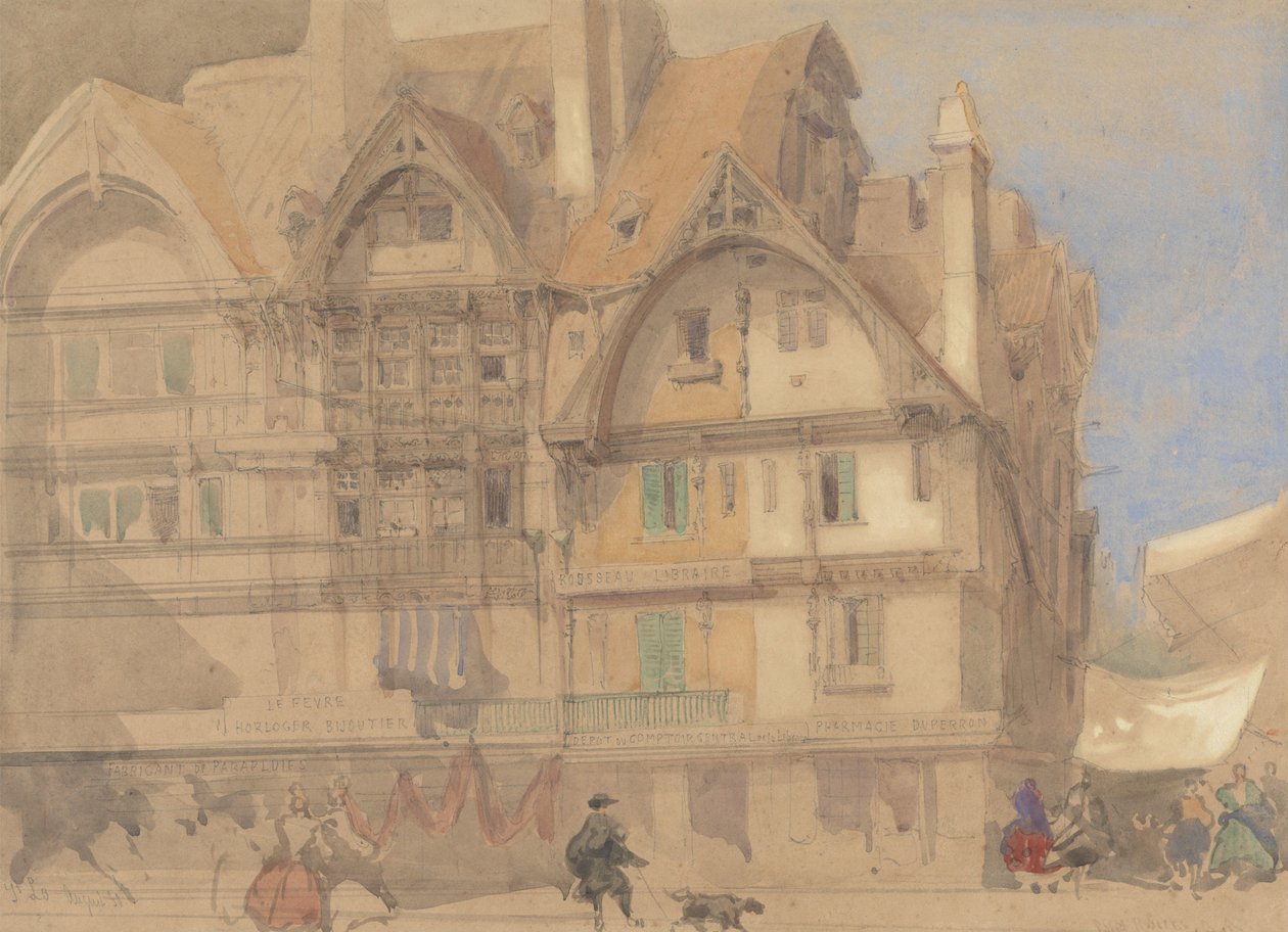 Saint-Lo av David Roberts