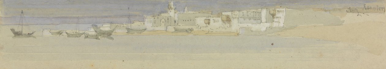 Suez av David Roberts
