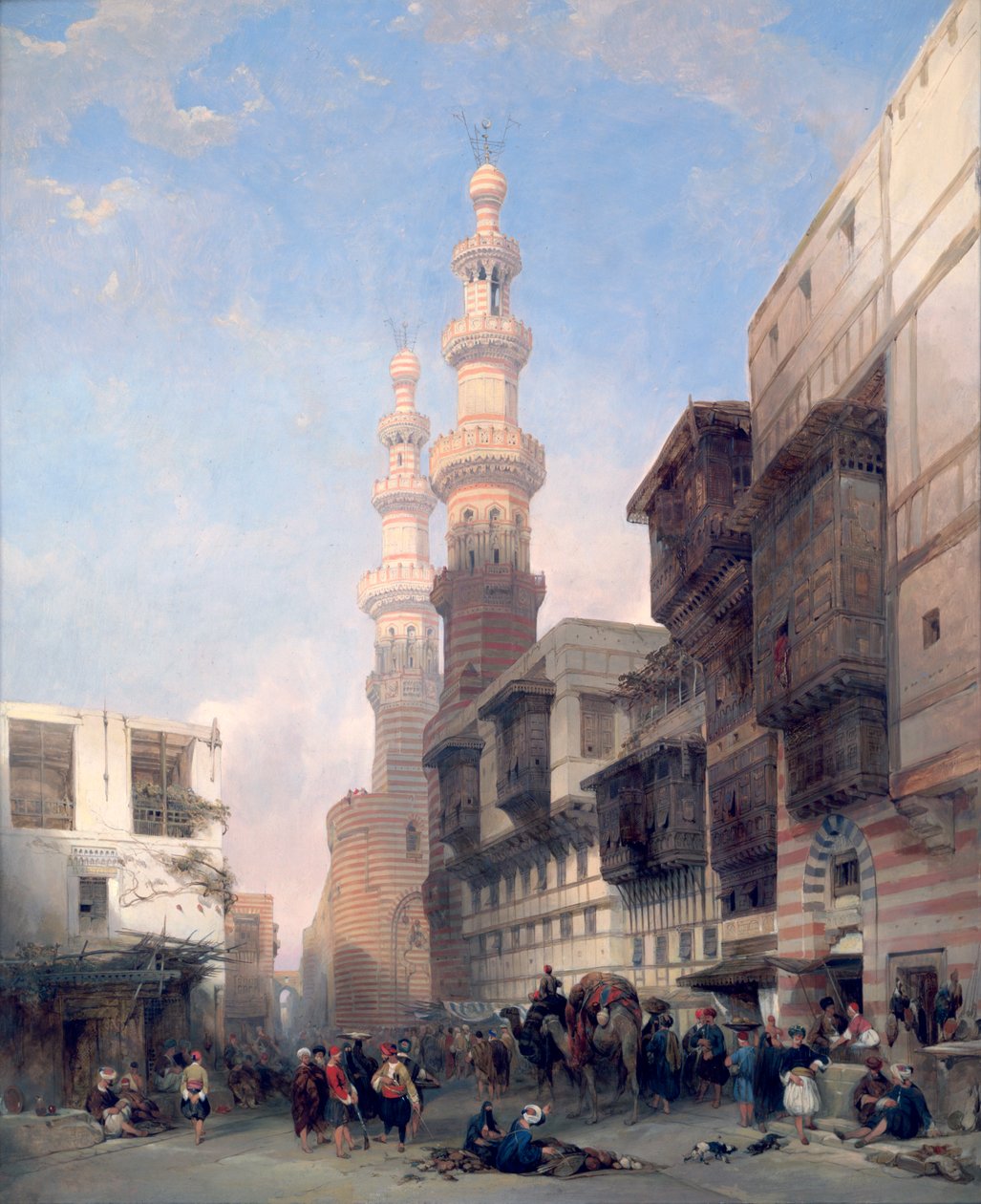 Porten til Metawalea, 1843 av David Roberts