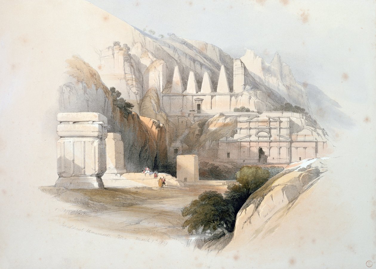 Nekropolisen, Petra, fra bind III av 