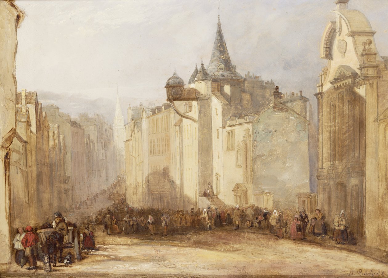 Toll House, Edinburgh av David Roberts