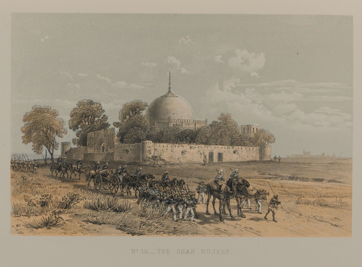 The Shah Nujeef, Lucknow av David Scott Lieutenant Colonel (after) Dodgson