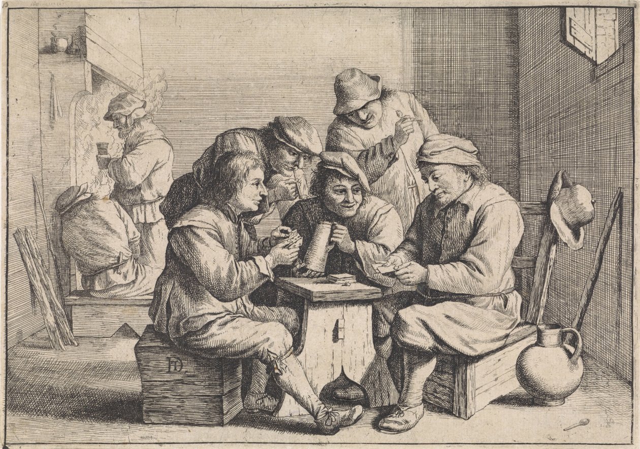 kortspillere av David Teniers (II)
