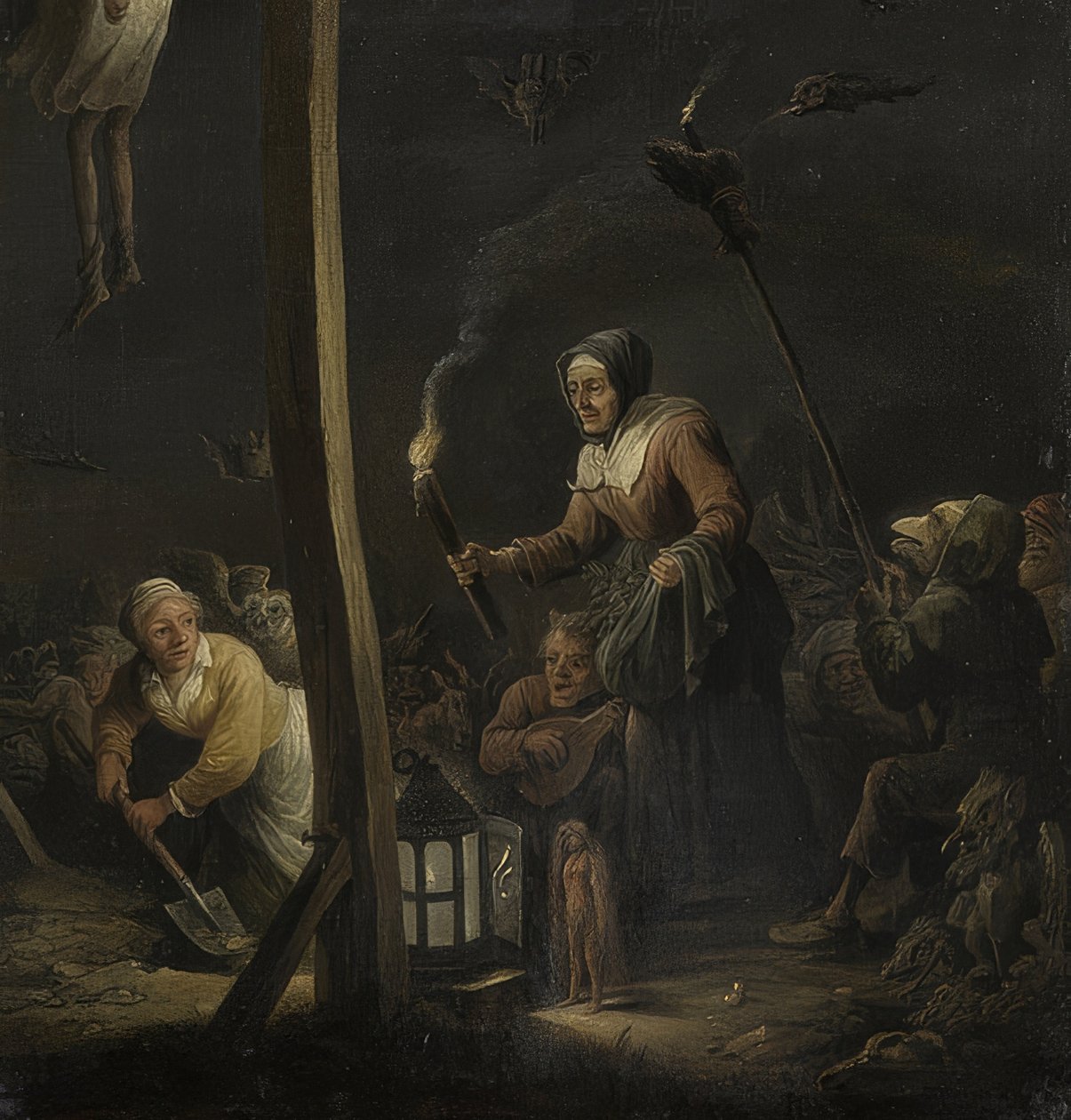 Heksescene av David Teniers the Elder