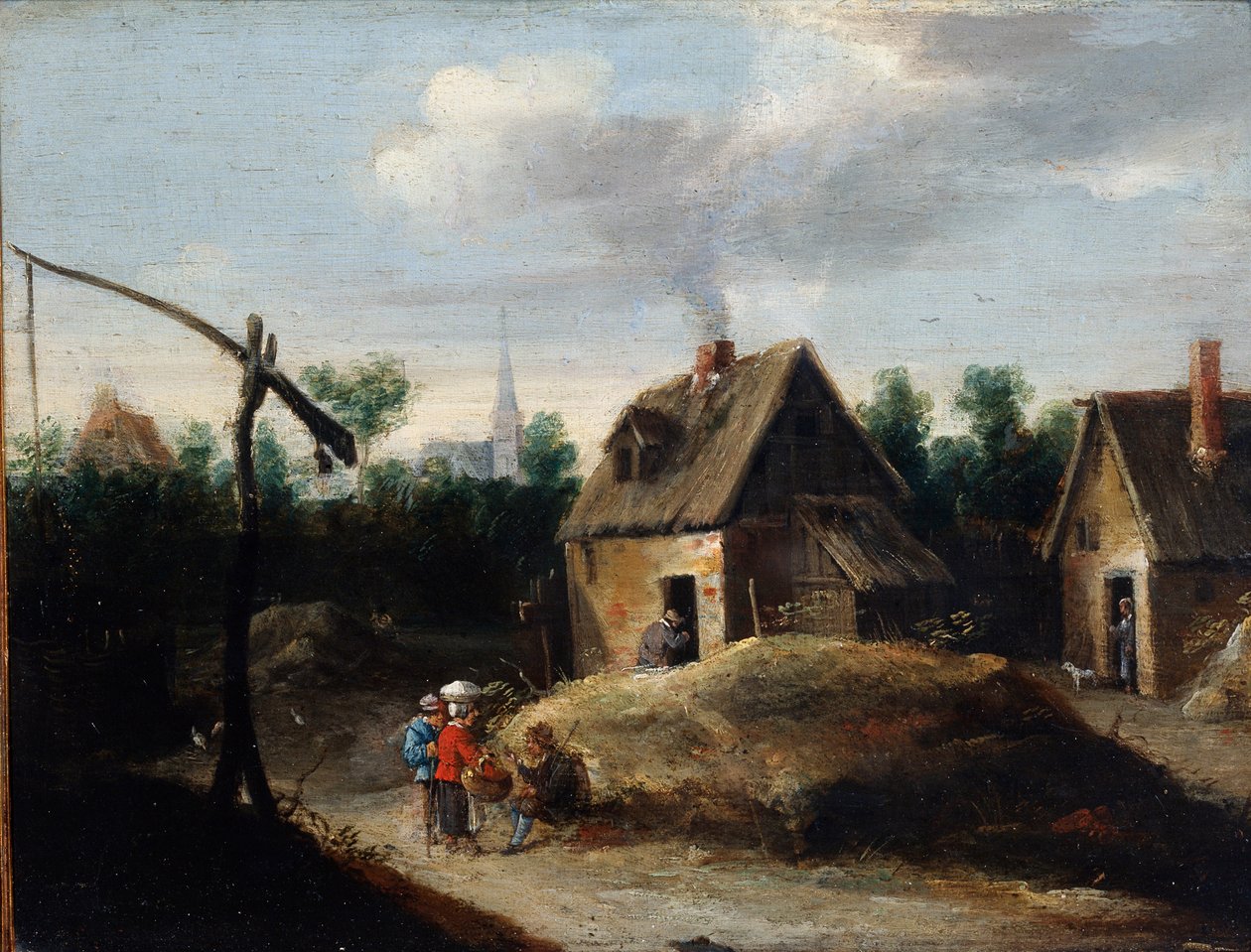 Landskap, 1600-tallet av David Teniers the Younger