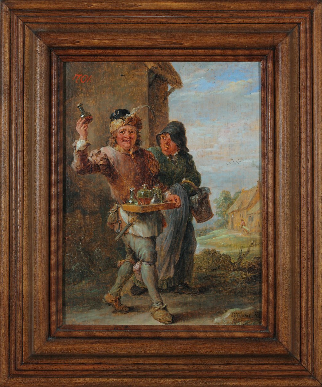 Landslege, ca. 1670 av David Teniers the Younger
