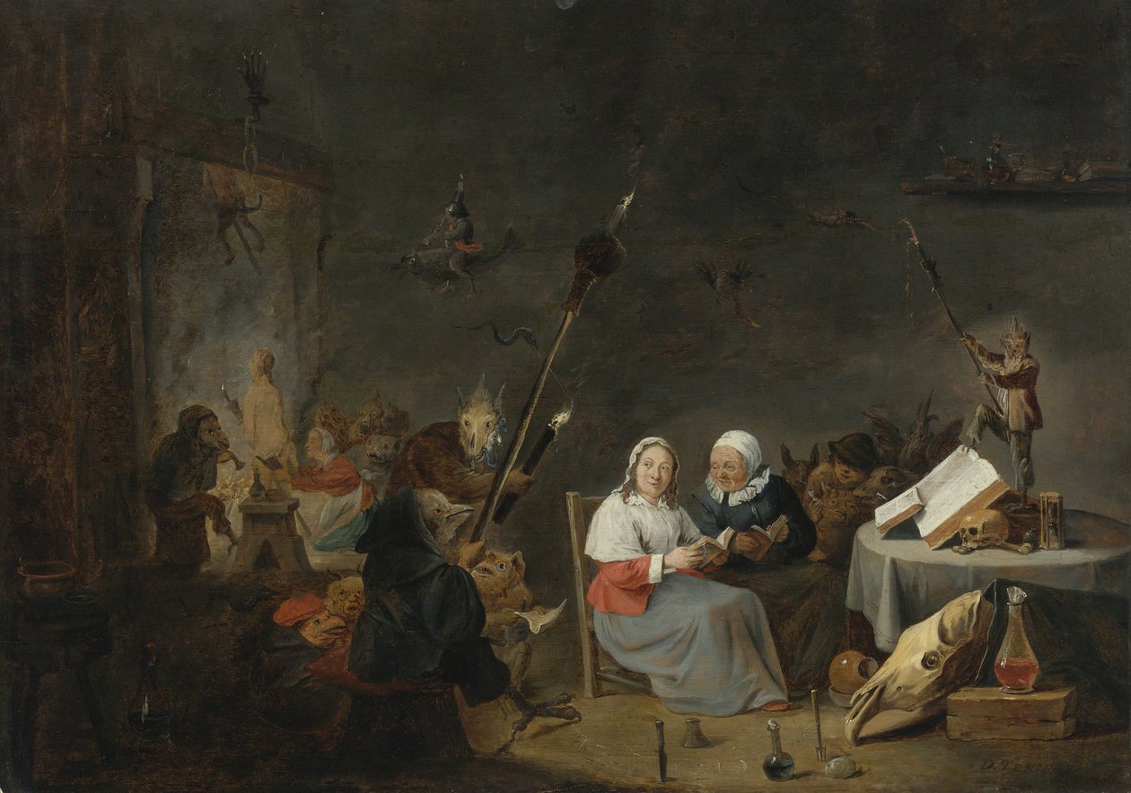 Heksesabbaten av David Teniers the Younger