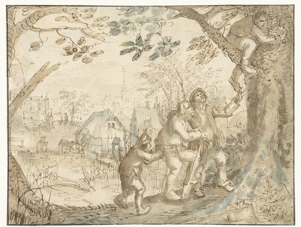 Fugleneseren De nestuithaler av David Vinckboons (I)