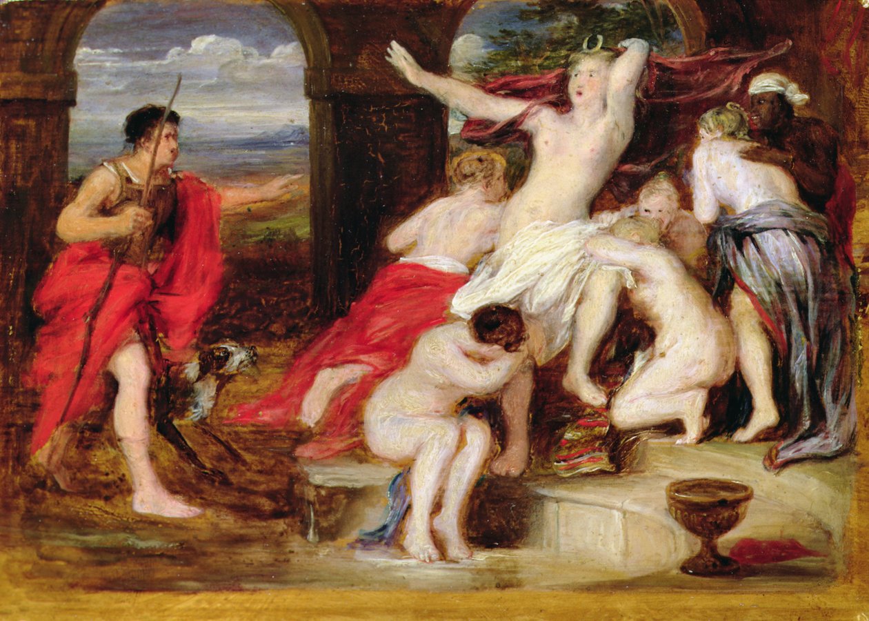 Diana og Actaeon av David Wilkie