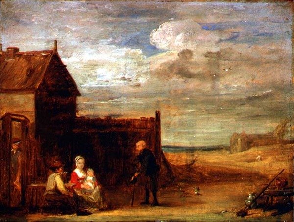 Figurer av en Country Tavern av David Wilkie