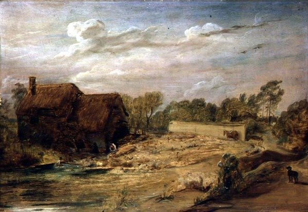 Sauevasking i Wiltshire av David Wilkie
