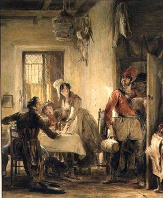 Smuglerens retur av David Wilkie
